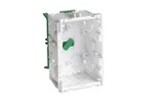 Tabletts, Schienenverteiler und Armaturen - Hager Junction box clicline single br - SC1-BR/GRØN FOD