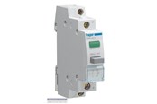 Komponenten für Schaltkästen und Schränke - Hager Latching 1no pushbutton + green led 230v - SVN413