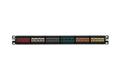 Netzwerkzubehör - PANDUIT Nk modular pp flat 24p 1ru ea black - NKFP24Y