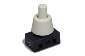 Zubehör (Halterungen, Steckdosen etc.) - Teknisk Belysnings Industri Push switch with ring white - 431B0107