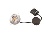 Lampen - Scan Products Claudia Einbaustrahler, 4,5W LED 3000K, gebürstetes Aluminium - 10162