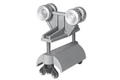 Tabletts, Schienenverteiler und Armaturen - Nord Tech Cable carrier for flatform cables 7837302796 - 0312689