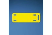 Papier, Fotopapier und Etiketten - PANDUIT Thermal transfer marker plate.12.70x76.20mm yellow - M300X050Y6T