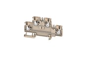 Anschlussausrüstung - Weidmuller Feed-through terminal a2t 2.5 dark beige - 1547610000