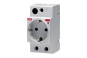 Komponenten für Schaltkästen und Schränke - ABB M1175 modular socket: german schuko standard - 2CSM210000R0721