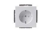 Schaltereinheiten - ABB Socket outlet schuko 1-g ip21 white - 2TKA003846G1