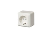 Schaltereinheiten - ABB Socket outlet schuko 1-g screwless terminals - 2TKA000660G1