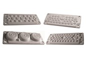 Schaltkästen und Schränke - ELDON Plastic gland plate  ehtc2125g - EHTC2125G