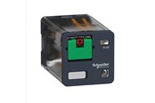 Komponenten für Schaltkästen und Schränke - Schneider Electric Plug-in relay 10a 3c/o 24vac with led andtest button - RUMC32B7
