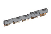Komponenten für Schaltkästen und Schränke - Schneider Electric Mini busbar - GV2G254