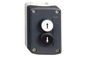 Druckknöpfe und Signalgeräte - Schneider Electric .2 push buttons cont. box - XALD222