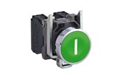 Druckknöpfe und Signalgeräte - Schneider Electric Harmony pushbutton complete with spring return and flat push - XB4BA3311