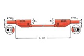 Instrumente - Elma Instruments Test lead - 2711 green 200cm - 5703317459992