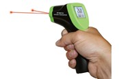 Instrumente - Elma Instruments Elma 610a infrared thermometer with double lasersight - 5703317620071