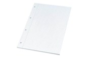 Blöcke, Formulare und Notizbücher - Bantex Standard Pad A4 Squared Punched - 100051946