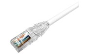 Kupferverkabelung - Commscope Patchcord cat6a s/ftp lszh 1m white - NPC6ASZDB-WT001M