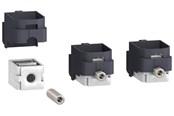 Komponenten für Schaltkästen und Schränke - Schneider Electric 3 steel connectors (1x 1.5-95mma2) - LV429242