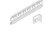 Schaltkästen und Schränke - Eaton Mounting rail set - 220S9505