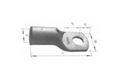 Anschlussausrüstung - Elpress Cu-tube terminal krf70-12 70mm2 m12 - 7301-014200
