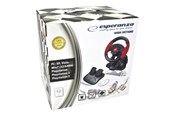 Gaming Zubehör - Esperanza Wheel and pedals set - Wired Controller - PC - EG103