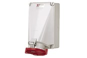 CEE-Material - Mennekes Wall mounted recept. 125a5p6h400v ip67 - 143