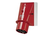 CEE-Material - Mennekes Wall mounted inlet 16a7p6h400v ip44 - 2166
