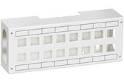 Steckdosen & Boxen - LK Actassi 19'' data outlet patchboks 16 x rj45 bdh=250x60x100 - 208K9020