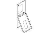 Schaltkästen und Schränke - LK door complete f-metering cabinet white - 169A1124