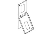 Schaltkästen und Schränke - LK door complete f-metering cabinet grey - 169A1120