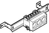 Schaltkästen und Schränke - LK fuse holder d02 3pol for um-p and p-pme150 - 169D1103