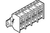 Schaltkästen und Schränke - LK Spare - meter terminal strip - uv-1 type - 169A1144