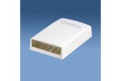 Netzwerkzubehör - PANDUIT Surface mount box 4 port white - CBX4WH-AY