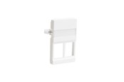 Steckdosen & Boxen - Belden Outlet 2xrj45 50x77mm white cdt design f - E1201990