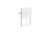 Steckdosen & Boxen - Belden Outlet 2xrj45 50x77mm gray cdt design f - E1201980