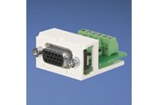 Steckdosen & Boxen - PANDUIT D-sub connector 15 pin hd white - CMD15HDWHY