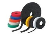 Kabelkanal / Kabelschlauch - PANDUIT Tak-ty hook & loop strip roll cable tie black - HLS-15R0