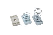 Tabletts, Schienenverteiler und Armaturen - Walraven Bis strut slide nut hdg m6 - 6518006