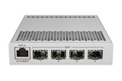 Switches - MikroTik CRS305-1G-4S+IN 5-Port Switch (4x 10G SFP+ / 1x 1G RJ45) - CRS305-1G-4S+IN