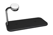 Handys - Adapter und Ladegeräte - ZENS Dual+Watch Aluminium Wireless Charger Black - ZEDC05B/00