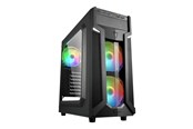 Gehäuse - Sharkoon VG6-W RGB - mid tower - ATX - Gehäuse - Tower - Schwarz - 4044951026814