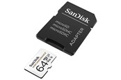 Speicherkarten - SANDISK High Endurance microSD/SD - 100MB/s - 64GB - SDSQQNR-064G-GN6IA