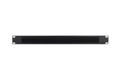 Rack-Gehäuse - Inter-Tech 19" Platte m. Bürste 1HE   bk | Kabelfü - 88887151