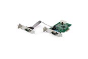 Netzwerkadapter (Netzkarte, Druckserver, u.s.w.) - StarTech.com PEX2S953LP 2-Port RS232 Serial Adapter Card 16950 UART PCIe - PEX2S953LP