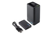 Akkus & Ladegeräte - GoPro Dual Battery Charger + Battery - battery charger - with battery - Li-Ion *DEMO* - ASDBC-001