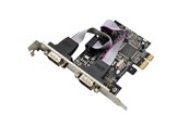 Netzwerkadapter (Netzkarte, Druckserver, u.s.w.) - MicroConnect 2 Port Serial PCIe card - MC-PCIE-MCS2S
