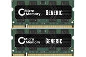 Arbeitsspeicher (RAM) - CoreParts Memory - DDR2 - 4 GB: 2 x 2 GB - SO-DIMM 200-pin - unbuffered - MMG2491/4GB