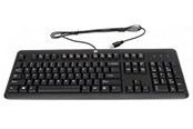 Tastaturen - HP Keyboard JB USB Swiss - Tastaturen - Schweiz - Silber - 672647-111