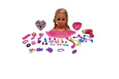 Kreativ-Spiele - Happy Friend Make Up & Hairstyling Head Blond Hair B/O - 504402