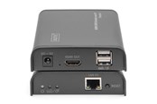 Repeater, boosters, bridges & Transceiver - DIGITUS HDMI KVM Extender - 120 m - DS-55202