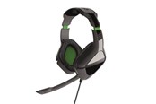 Kopfhörer/Headsets - Gioteck HCX1 Xbox One Wired Stereo Headset - Black/Green - 0812313017763